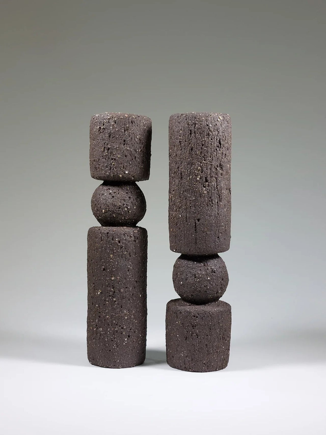 Balancing Act - Sculptural Ceramic Candlesticks
