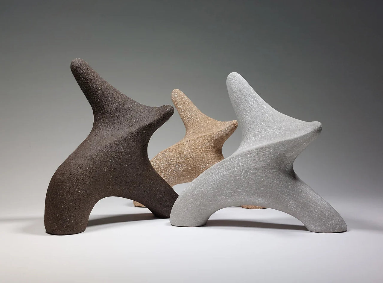 Disco - Hand-Built Stoneware Sculptures