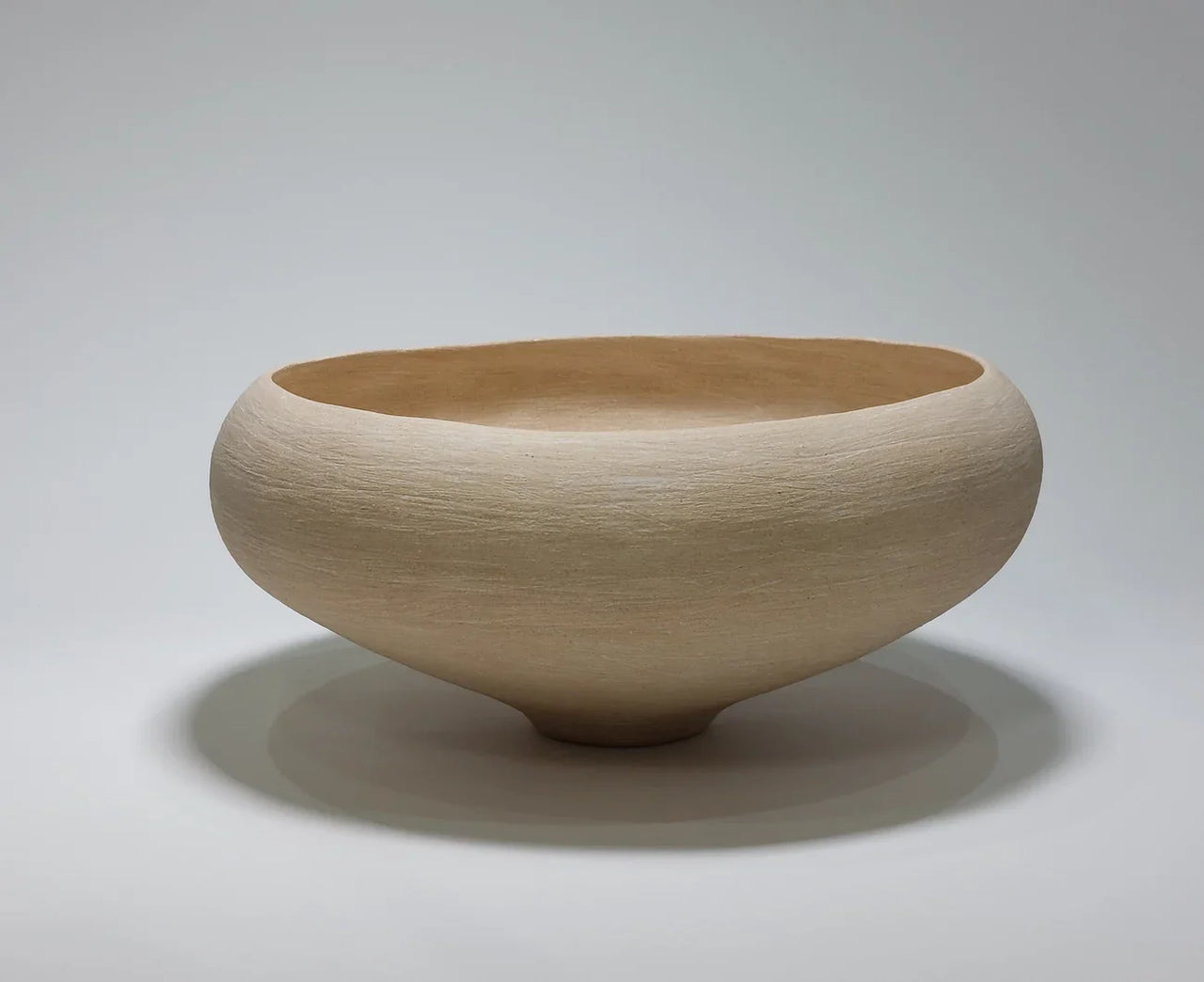 Hand-Coiled Small Ceramic Bowl