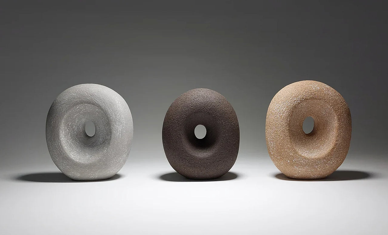 Hold - Hand-Coiled Stoneware Sculptures