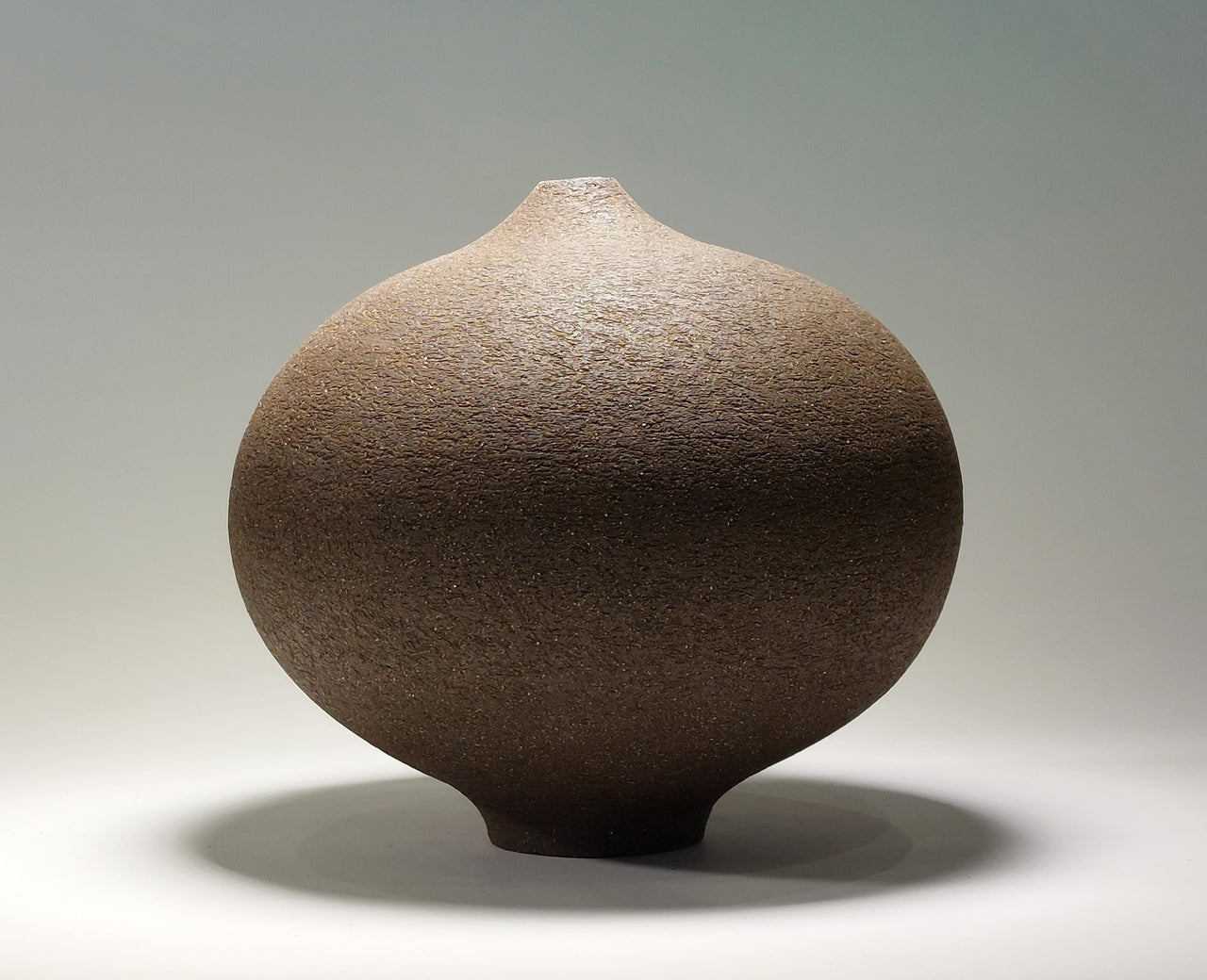 Sculptural Ceramic Vessel - Small Black Form