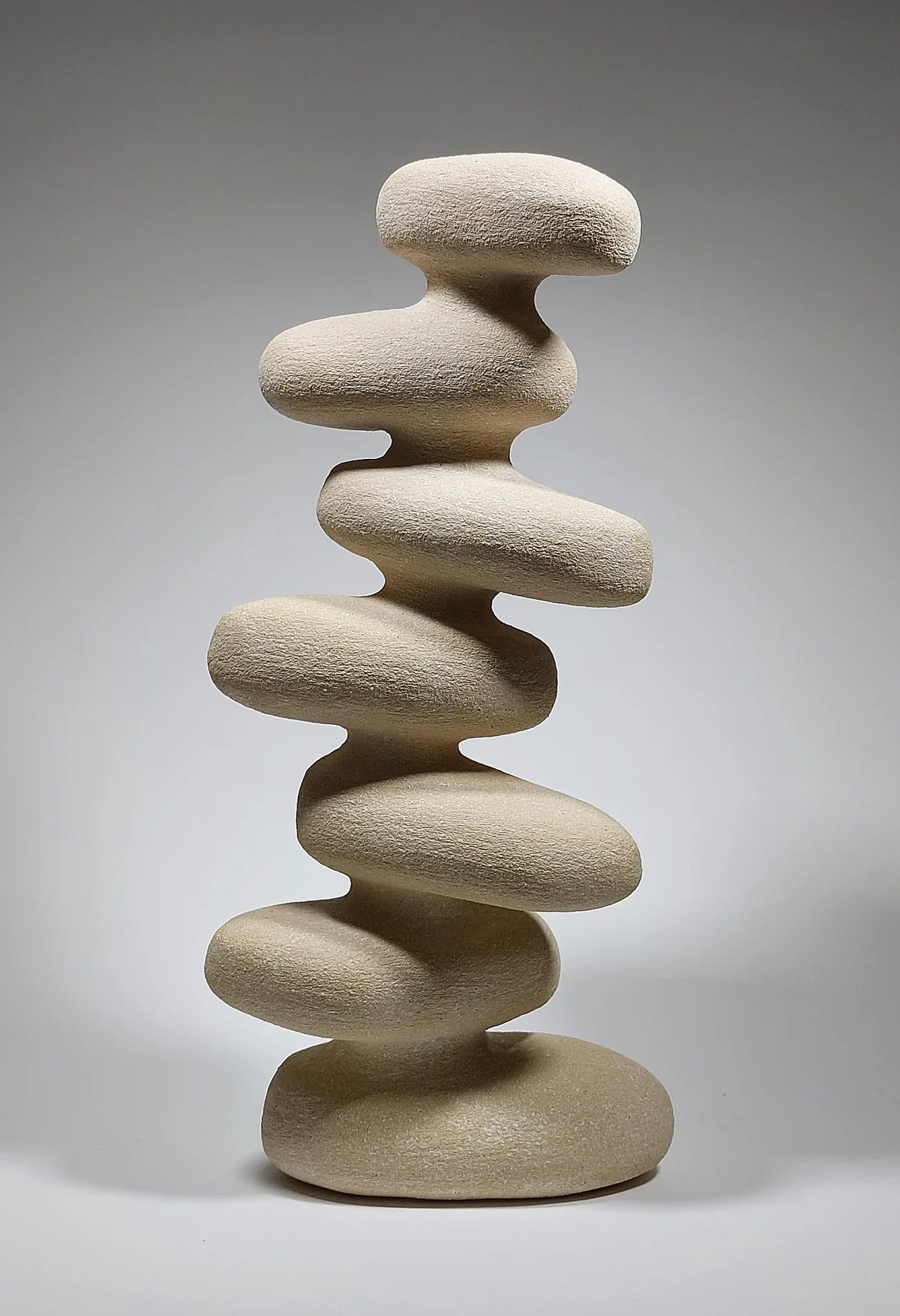 Stack - Hand-Built Ceramic Sculpture